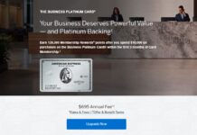 Amex Business Platinum upgrade offer 120,000 bonus points $10,000 spend