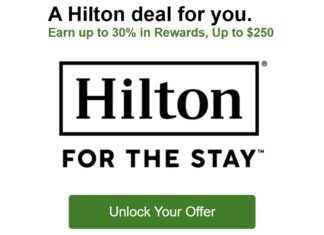 Capital One Shopping Hilton 30%