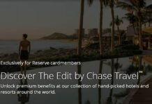 Chase Sapphire Reserve Business The Edit