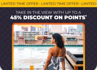 Choice Privileges points sale up to 45% off