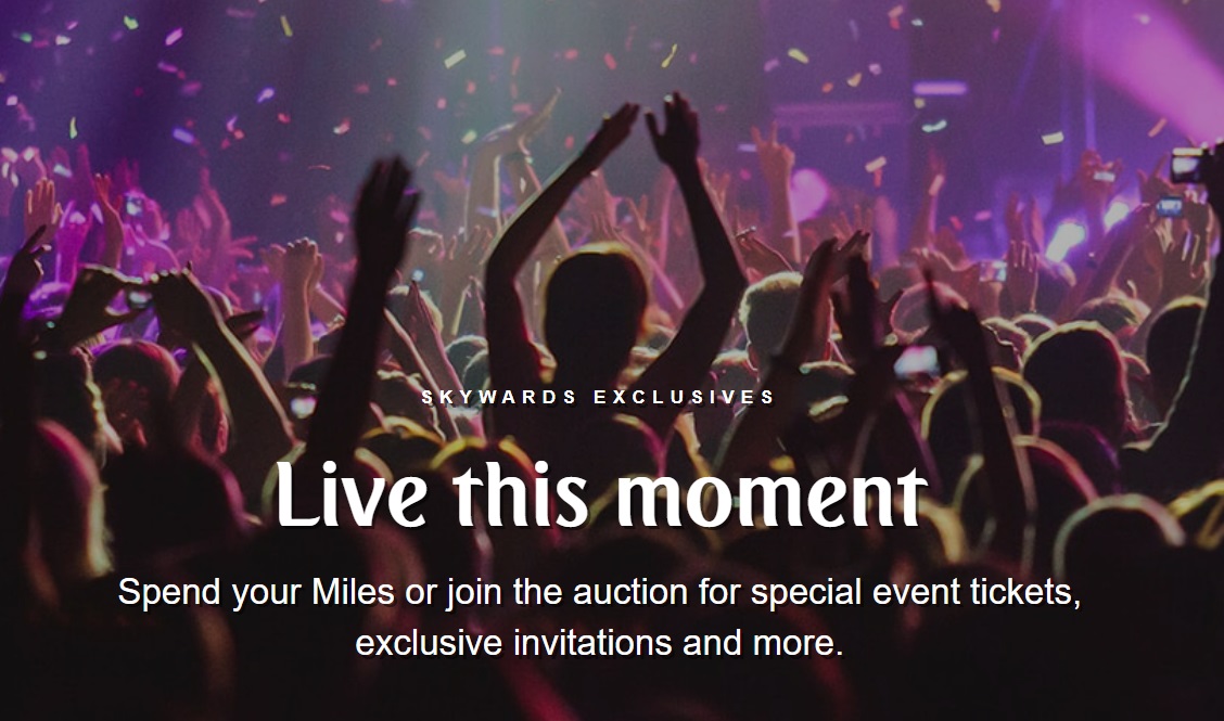 Emirates Skywards Exclusives