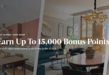 Marriott Homes & Villas promo 5,000-15,000 bonus points