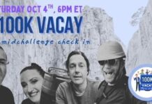 100K Vacay challenge kick off