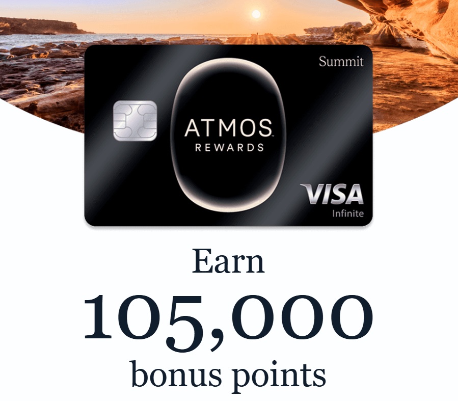 Alaska Airlines Atmos Summit 105,000 points offer