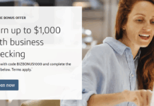 Get a $500-$1000 bonus with Capital One Business Checking