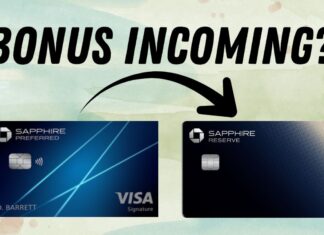 Chase Sapphire Preferred to Chase Sapphire Reserve upgrade