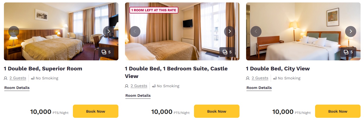 Clarion Hotel Prague Old Town - award options