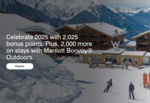 Marriott Bonvoy 2,025 bonus points promotion