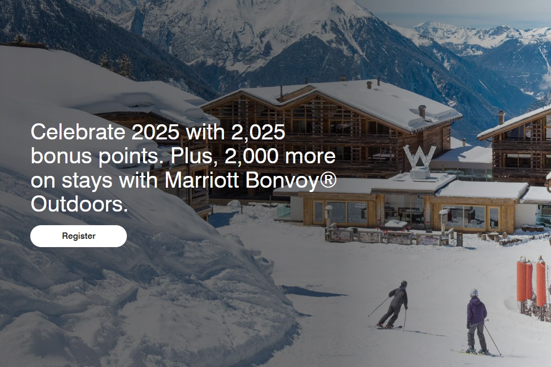 Marriott Bonvoy 2,025 bonus points promotion