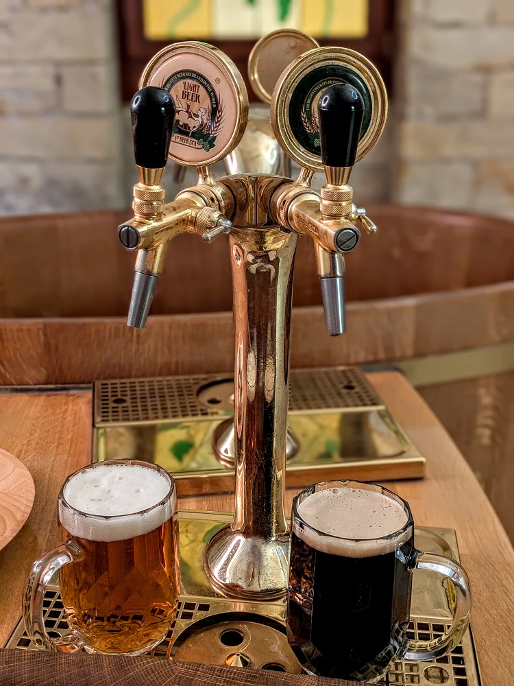 Self-serve beers at Spa Beerland