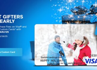 TheGiftCardShop promo code SHOPEARLY25