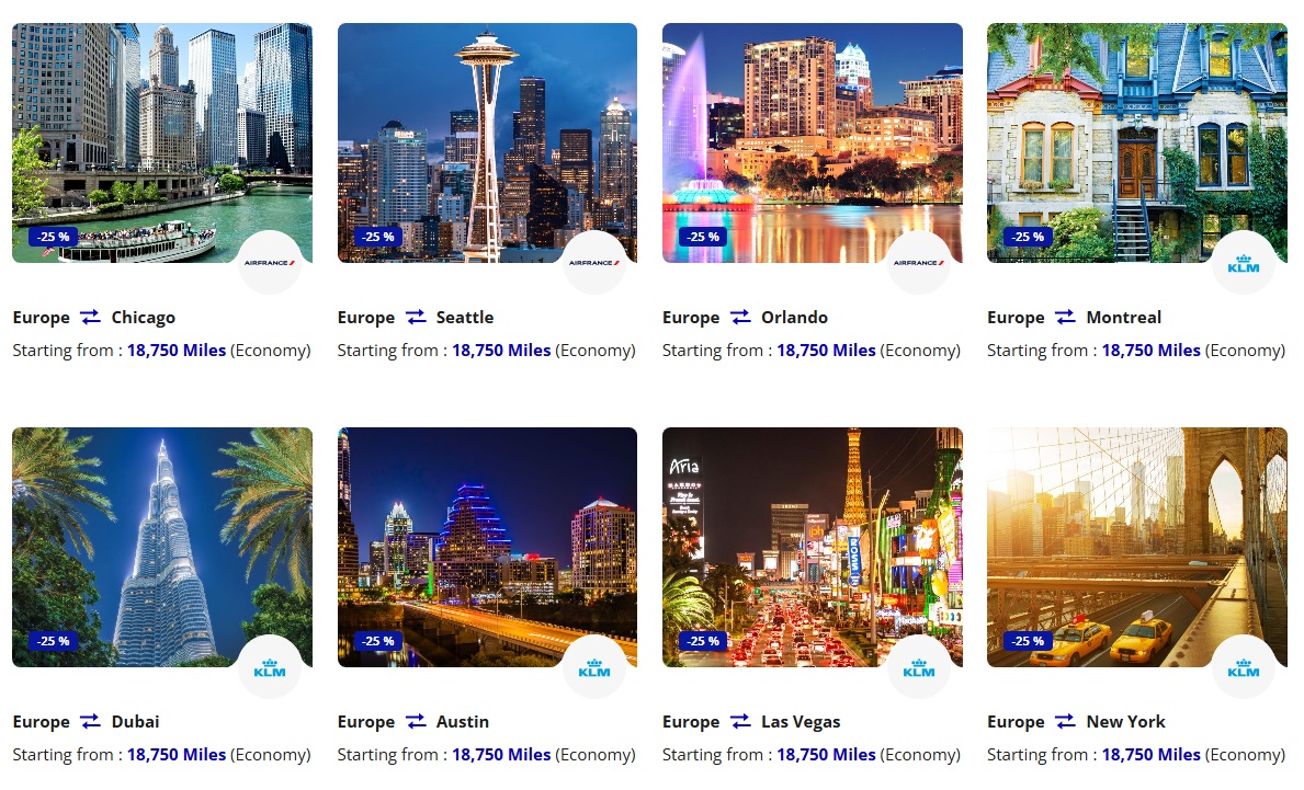 Air France KLM Flying Blue Promo Rewards November 2025