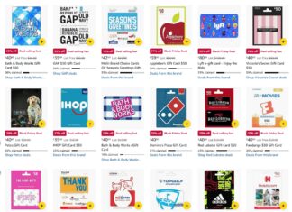 Amazon Black Friday gift card deals