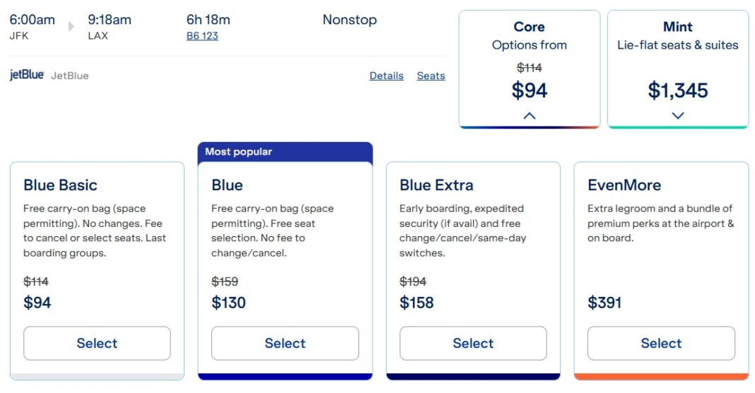 (EXPIRED) JetBlue sale: Save 20% off base fare with promo code TAKE20 ...