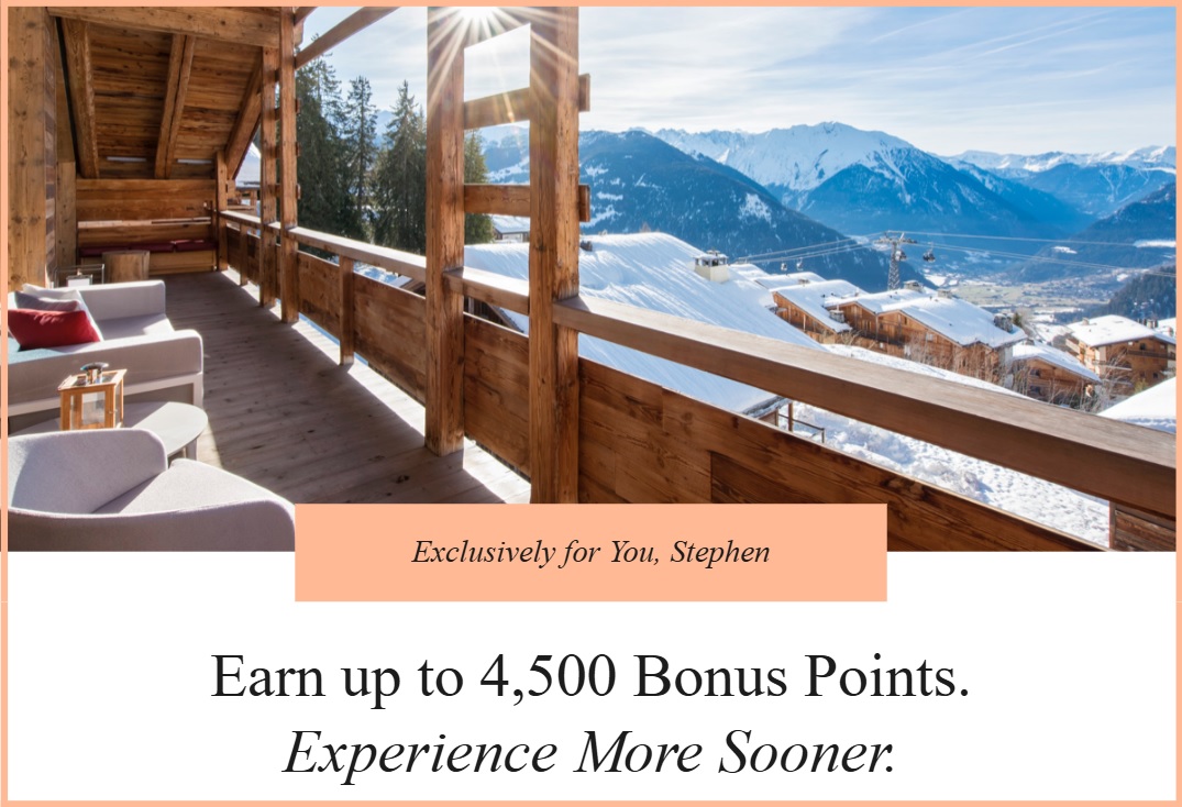 Marriott targeted promotion