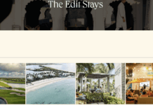 A map and list that show all of The Edit by Chase Travel℠ properties in the world