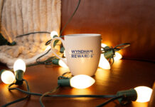 Wyndham Rewards Christmas lights