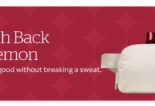 15x at lululemon today via Rakuten