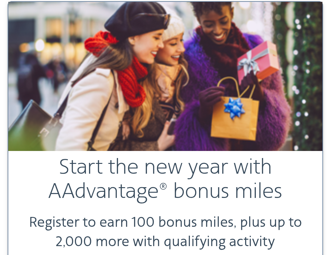 American Airlines promotion