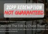 Chase Sapphire Reserve The Edit Redemption 2 cents per point not guaranteed