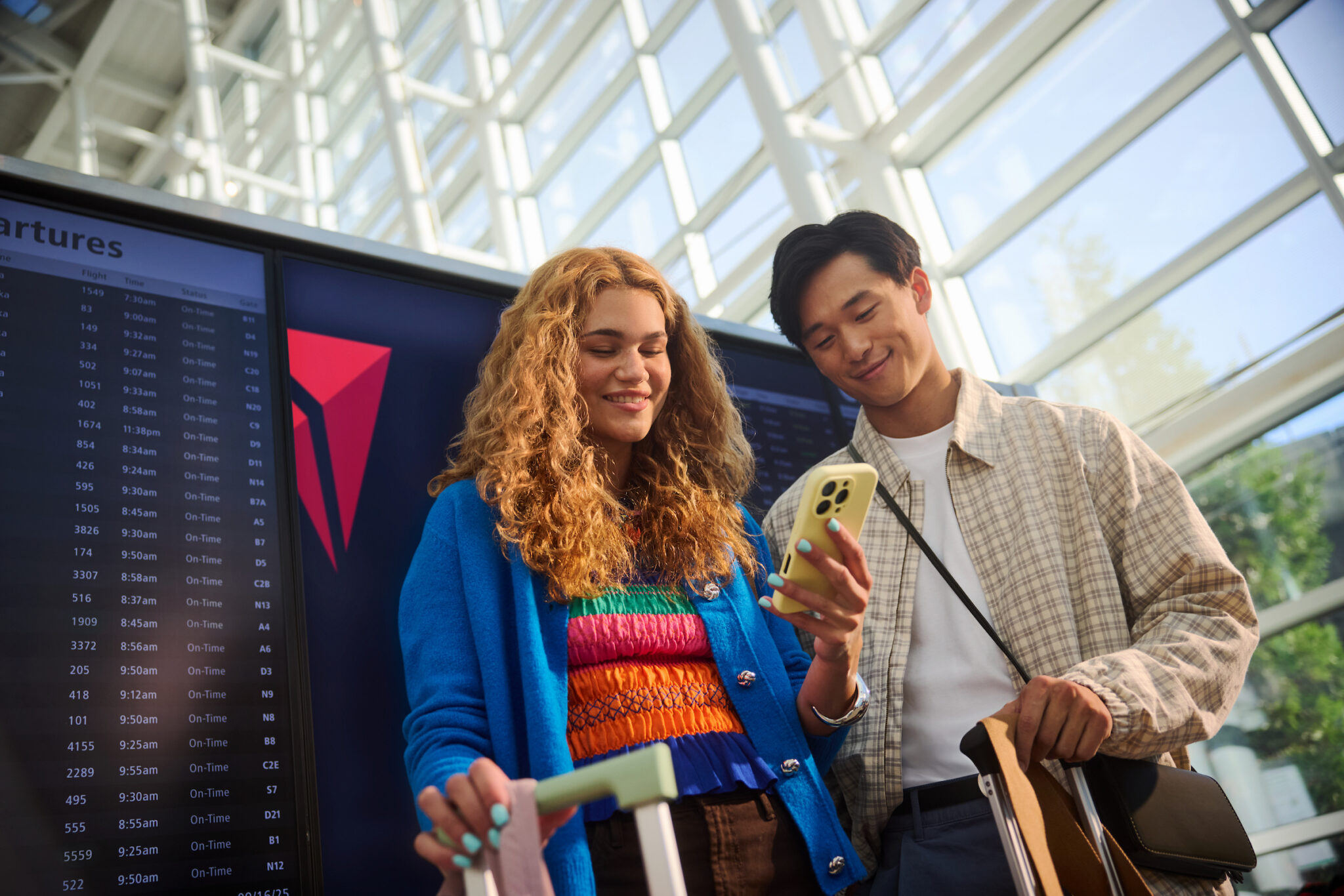 Delta airport mobile cellphone app