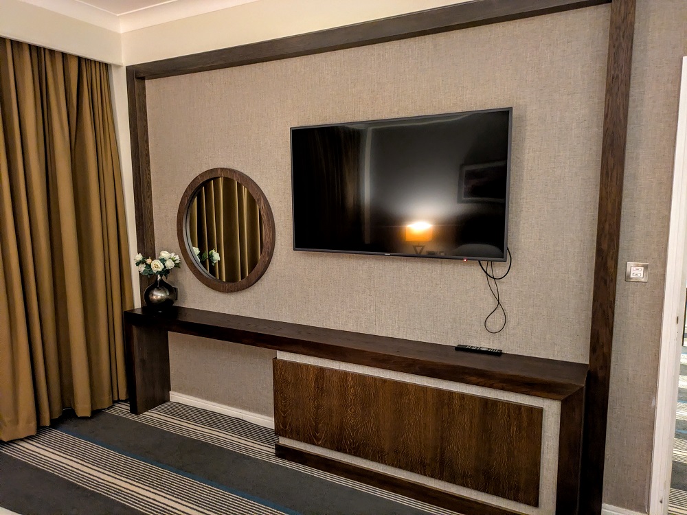 Hyatt Regency Birmingham, England - Bedroom TV