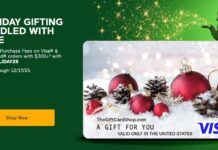 Get 100% off purchase fees of Visa, Mastercard, & Amex gift cards from Incomm sites TheGiftCardShop Visa Mastercard gift card deal