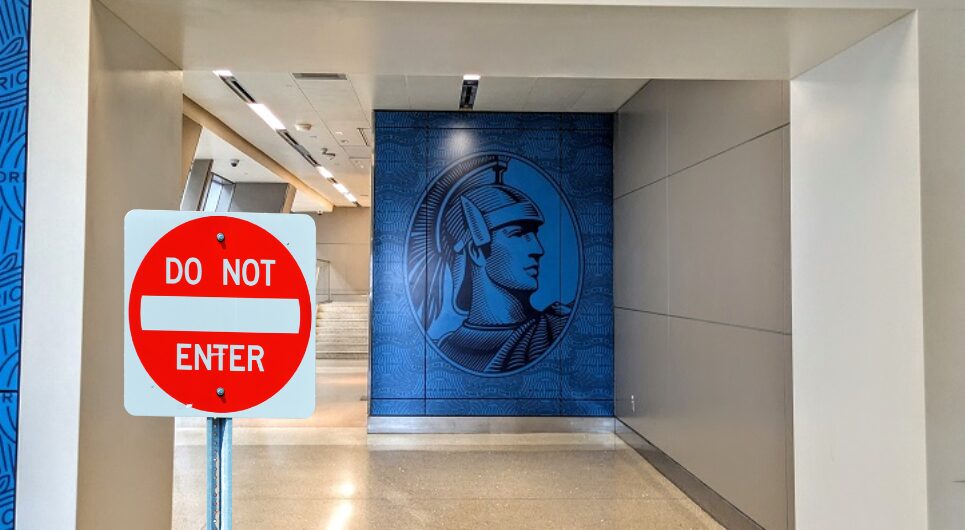 no entry under financial review