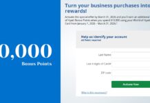 Chase World of Hyatt spending offer