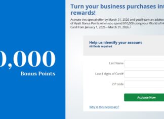 Chase World of Hyatt spending offer