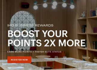IHG Business Rewards 2x points 2 elite nights promo