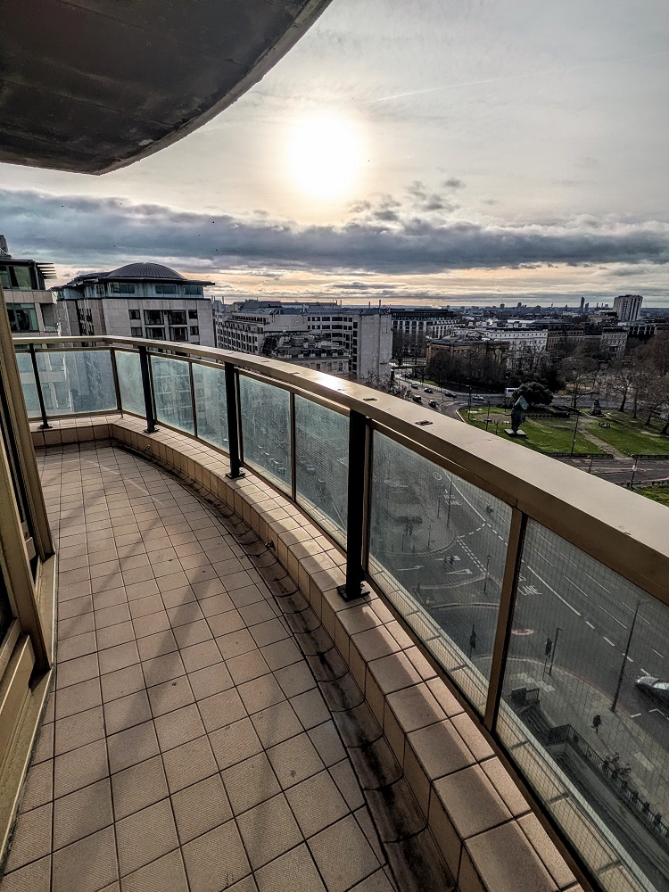 London Hilton on Park Lane - Deluxe Park Lane Suite balcony