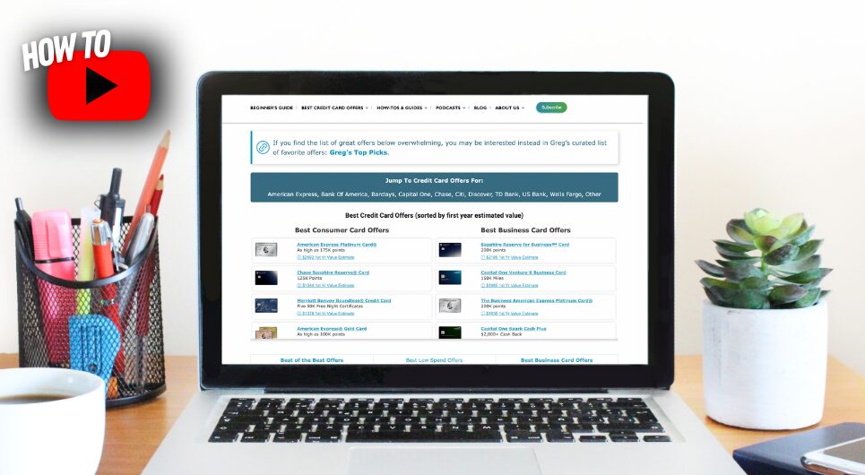 How to navigate Frequent Miler’s Best Offers (Video)
