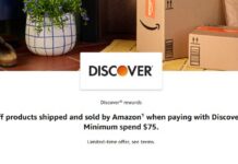 Amazon promo: Get $10 off $75 when redeeming 1 Discover point Amazon Discover promo
