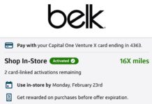 Belk Capital One Offers