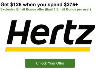 Capital One Shopping Hertz offer