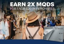 Delta Platinum credit card spending offer 2x MQDs featured image