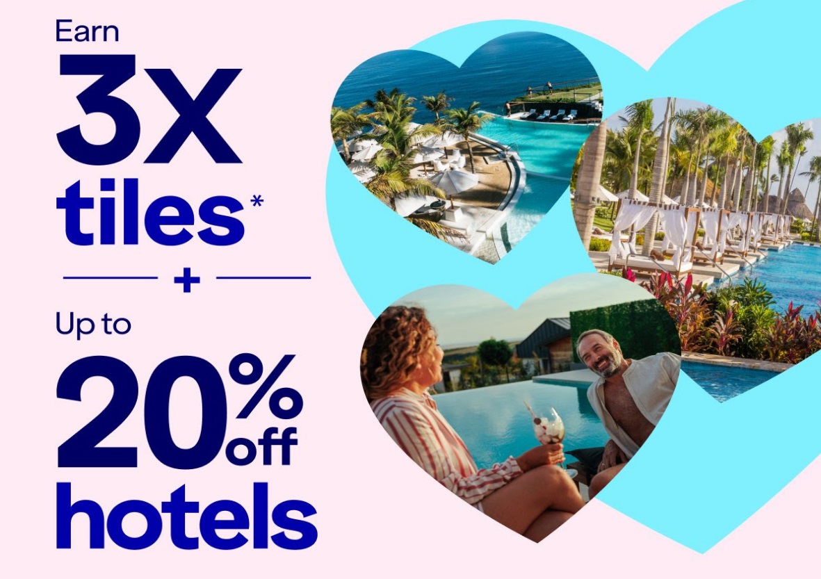 JetBlue TrueBlue Travel 3x Tiles