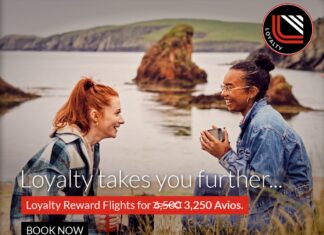 Loganair half price Avios award sale