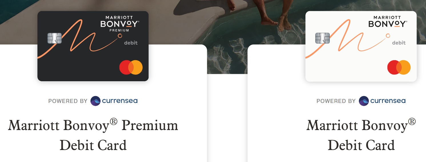 Marriott Bonvoy debit cards