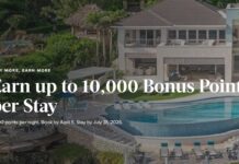 Marriott Homes & Villas 2,000 points per night promotion
