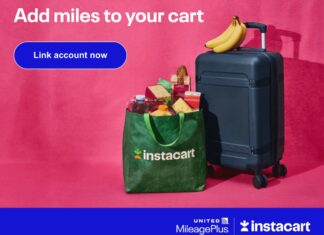 United Instacart promotion