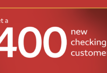 Easy $400 Bonus with a new Wells Fargo Checking Account