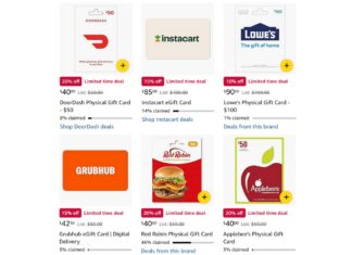 Amazon gift card deals 03.10.26