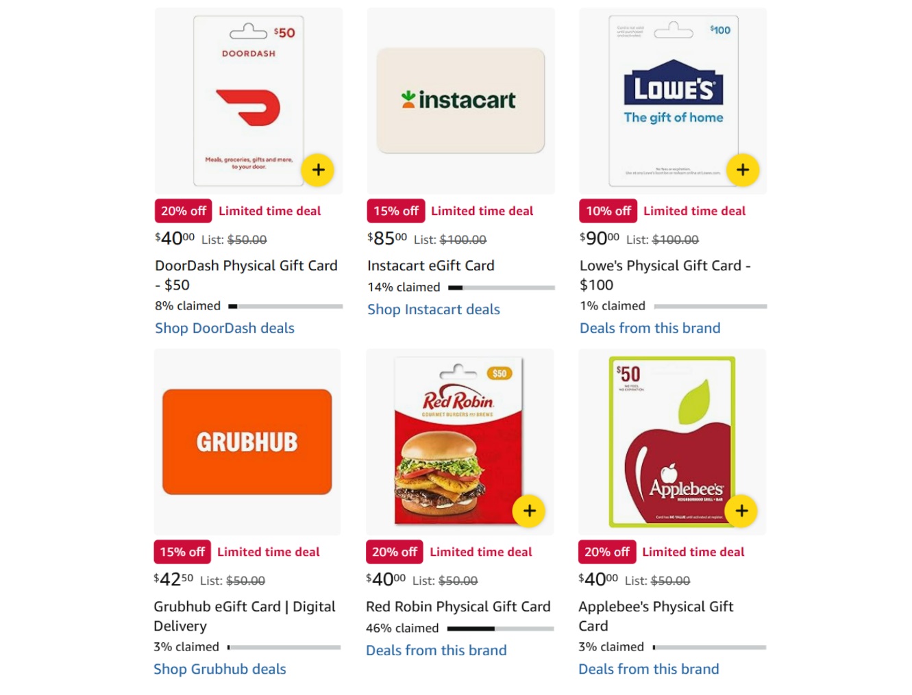 Amazon gift card deals 03.10.26