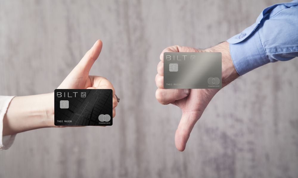 Bilt Obsidian Palladium thumbs up down positive negative changes