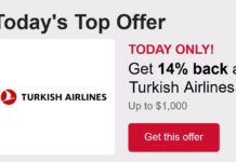 Capital One Shopping Turkish Airlines