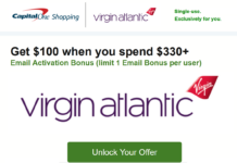 Capital One Shopping Virgin Atlantic