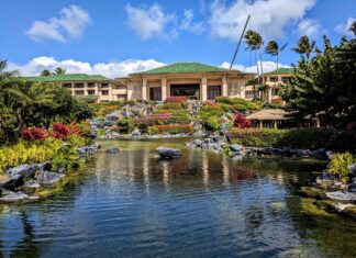 Grounds of the Grand Hyatt Kauai Resort & Spa