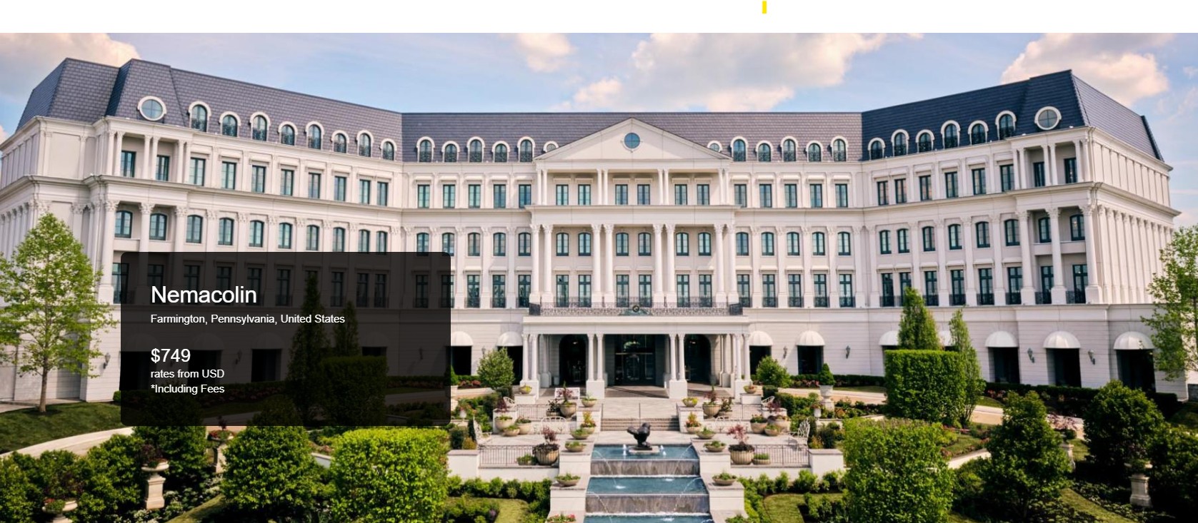 Preferred Hotels Nemacolin Farmington Pennsylvania